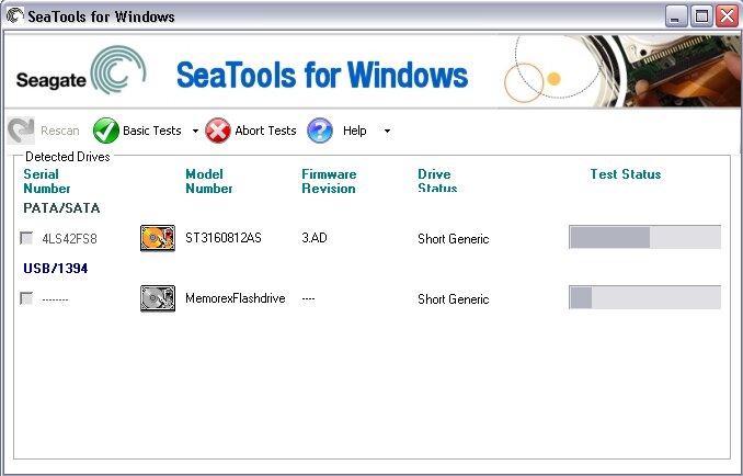 Seatools For Windows  -  6