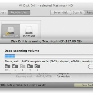 Интерфейс Disk Drill 