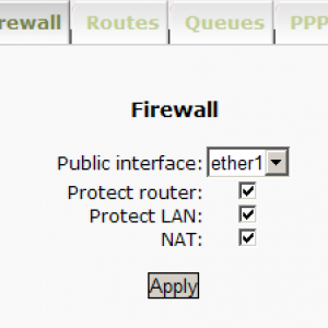 firewall настройки